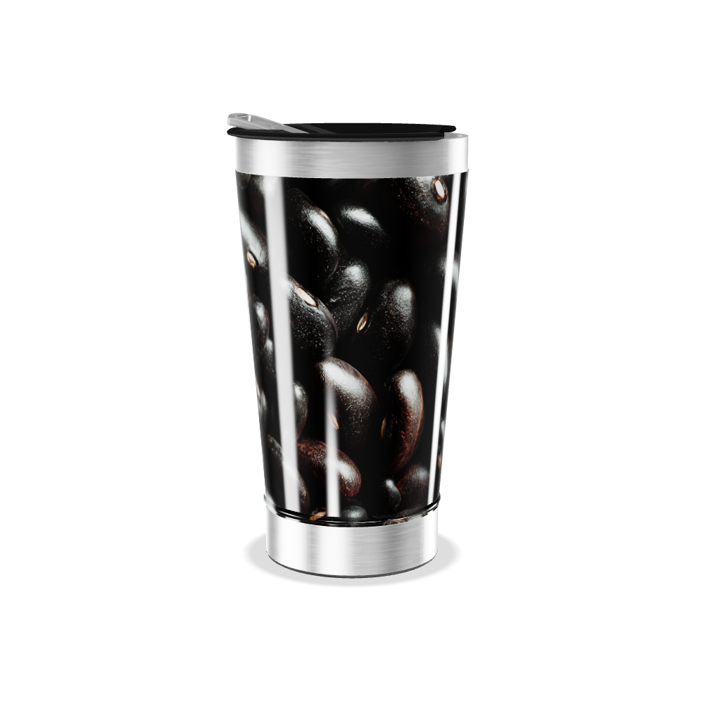 Copo Térmico - Estampa Grãos Café