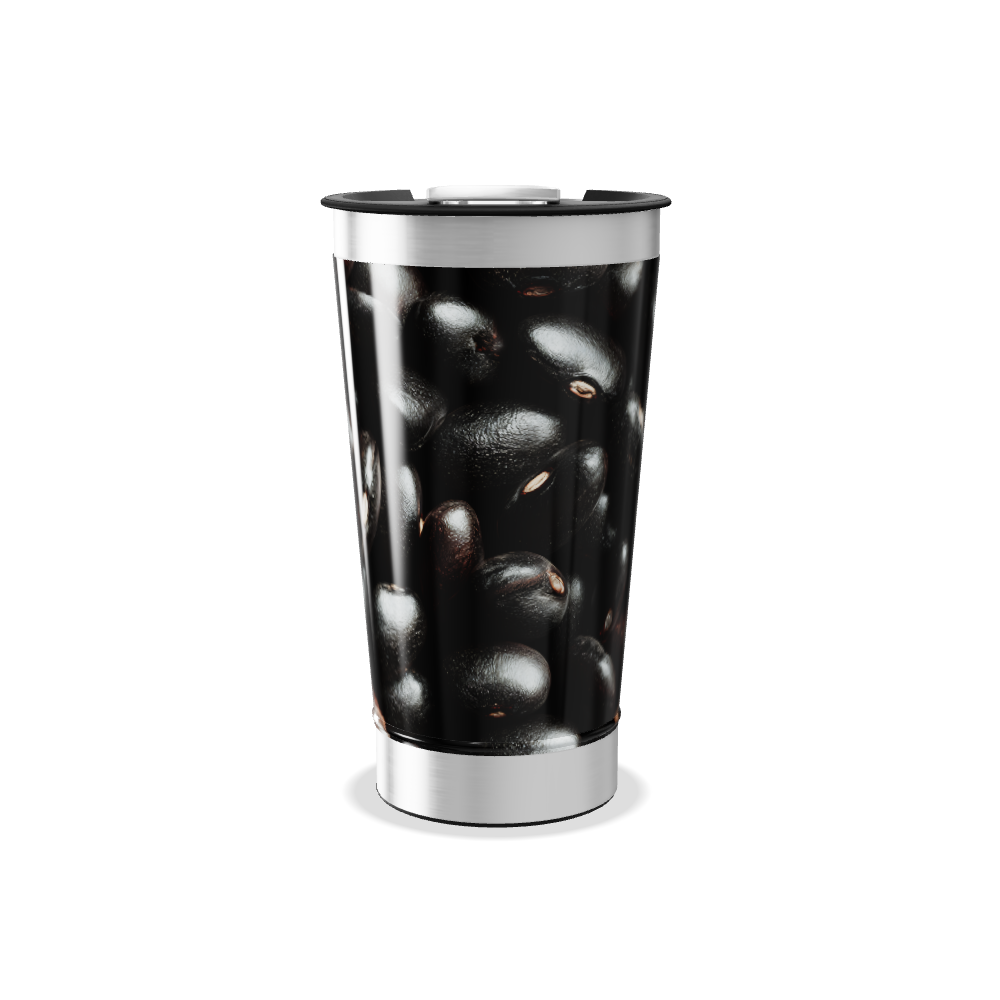 Copo Térmico - Estampa Grãos Café