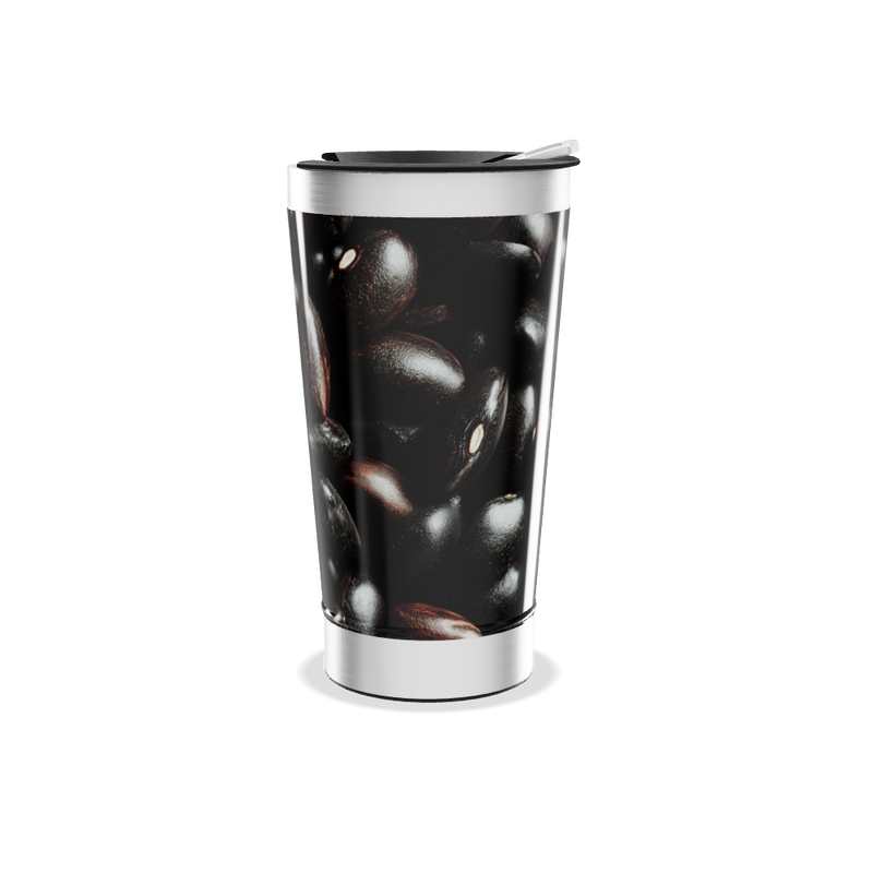 Copo Térmico - Estampa Grãos Café