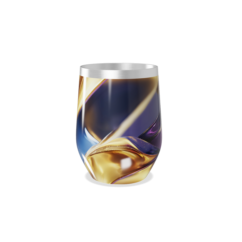 Copo Térmico Slim - Abstrato Multicolorido