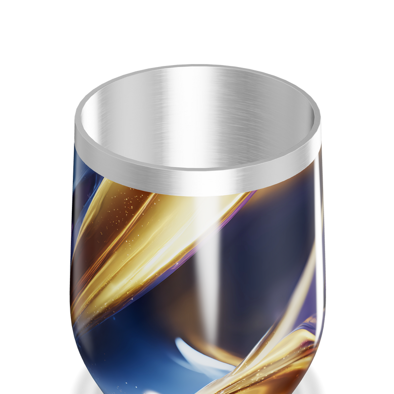 Copo Térmico Slim - Abstrato Multicolorido