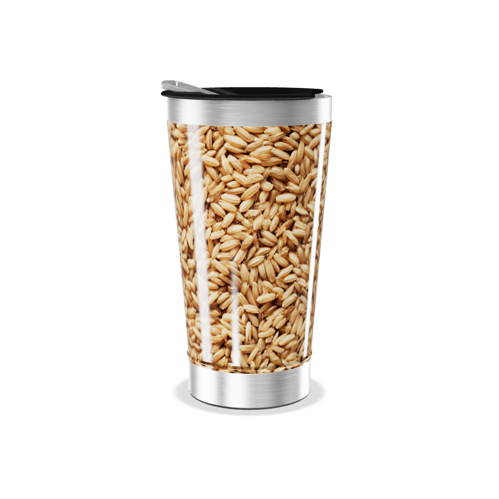 Copo Térmico - Estampa Grãos Aço Inox