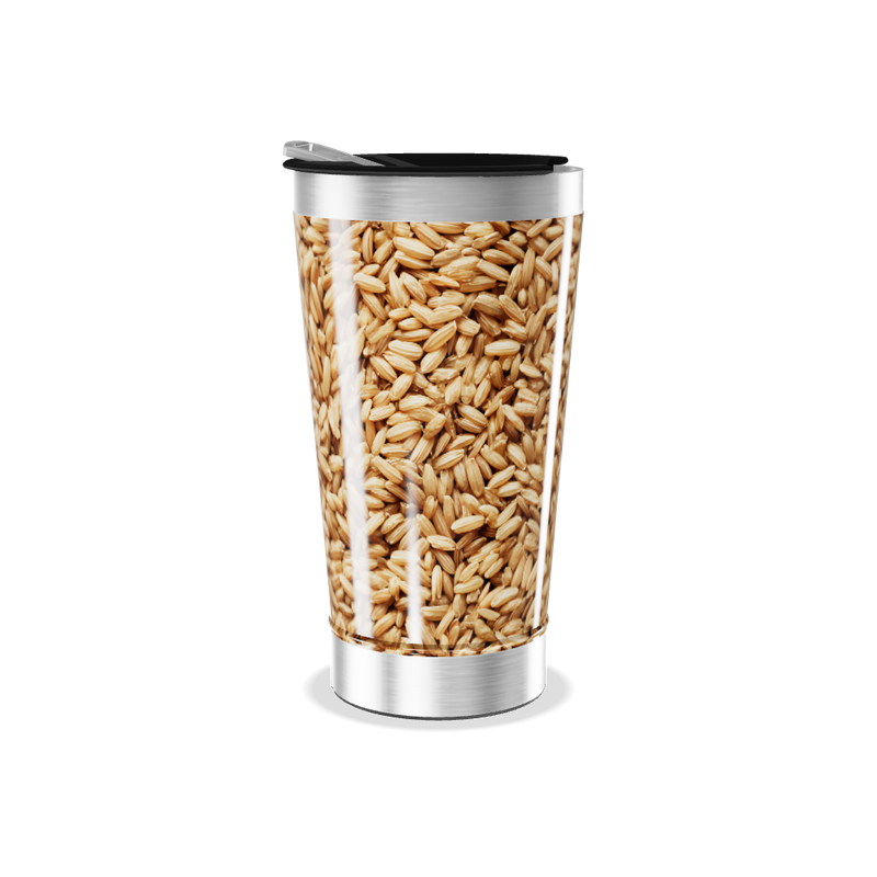 Copo Térmico - Estampa Grãos Aço Inox