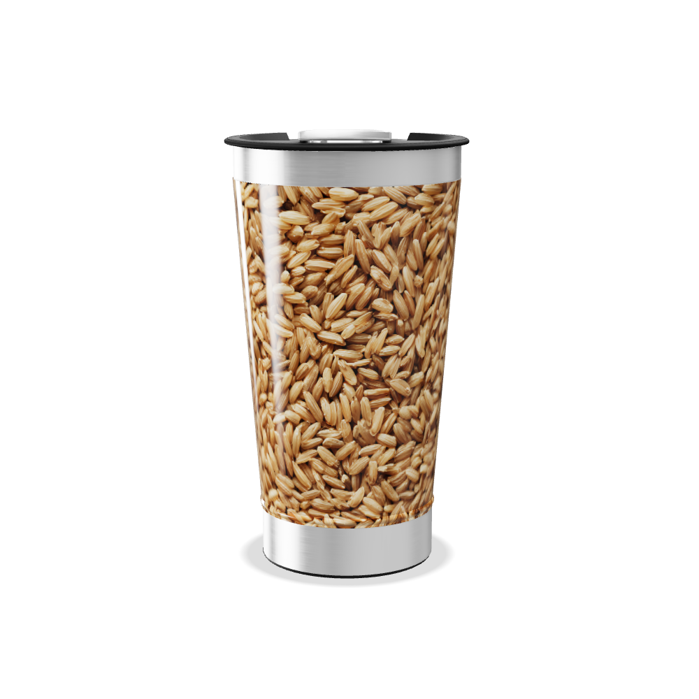 Copo Térmico - Estampa Grãos Aço Inox