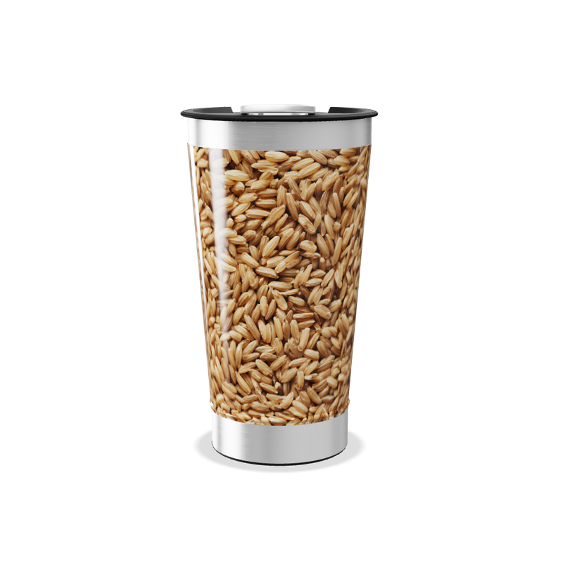 Copo Térmico - Estampa Grãos Aço Inox