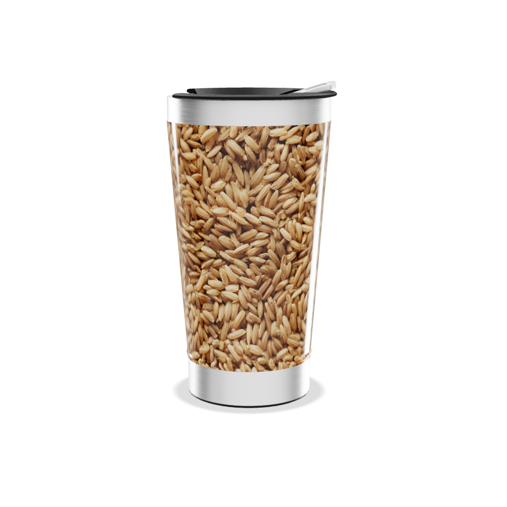 Copo Térmico - Estampa Grãos Aço Inox