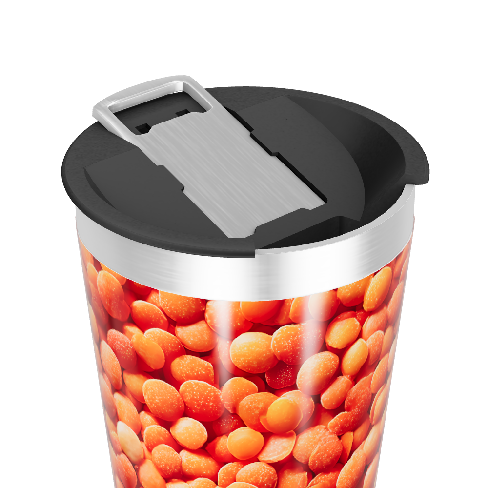 Copo Térmico - Estampa Frutas Vermelhas