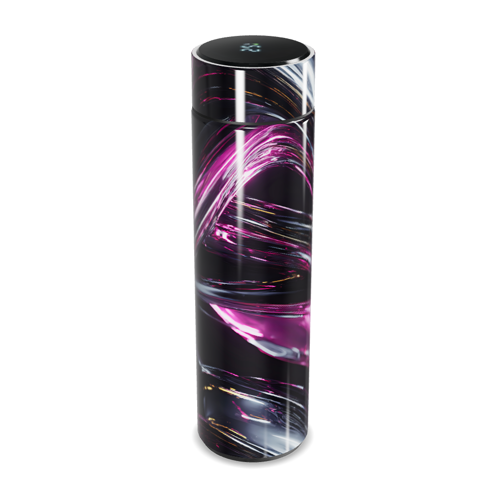 Garrafa Térmica Touch - Com estampa abstrata