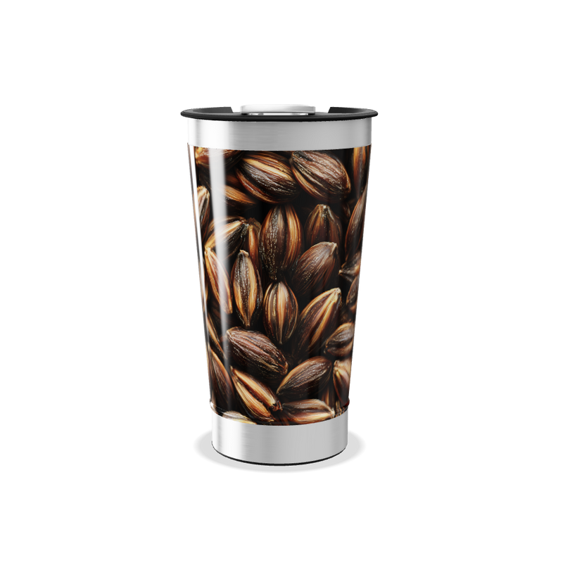 Copo Térmico - Estampa Sementes Aço Inox