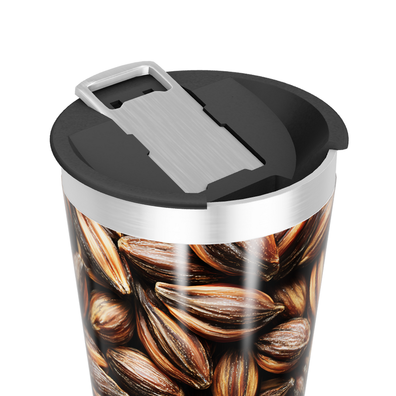 Copo Térmico - Estampa Sementes Aço Inox