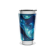 Copo Térmico - Azul Abstrato Inox