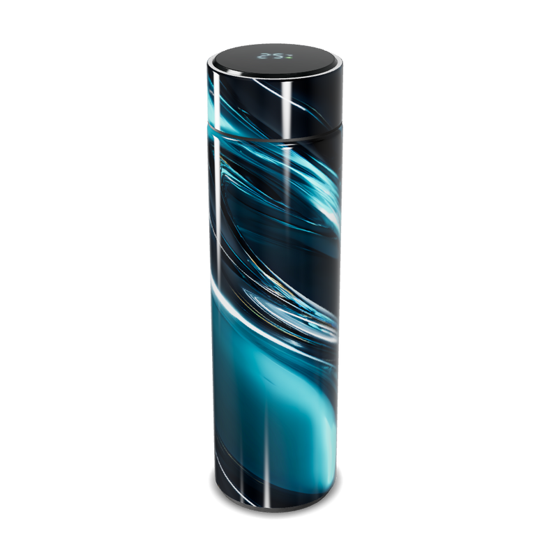 Garrafa Térmica Touch Azul - Design Moderno