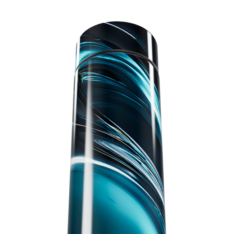 Garrafa Térmica Touch Azul - Design Moderno