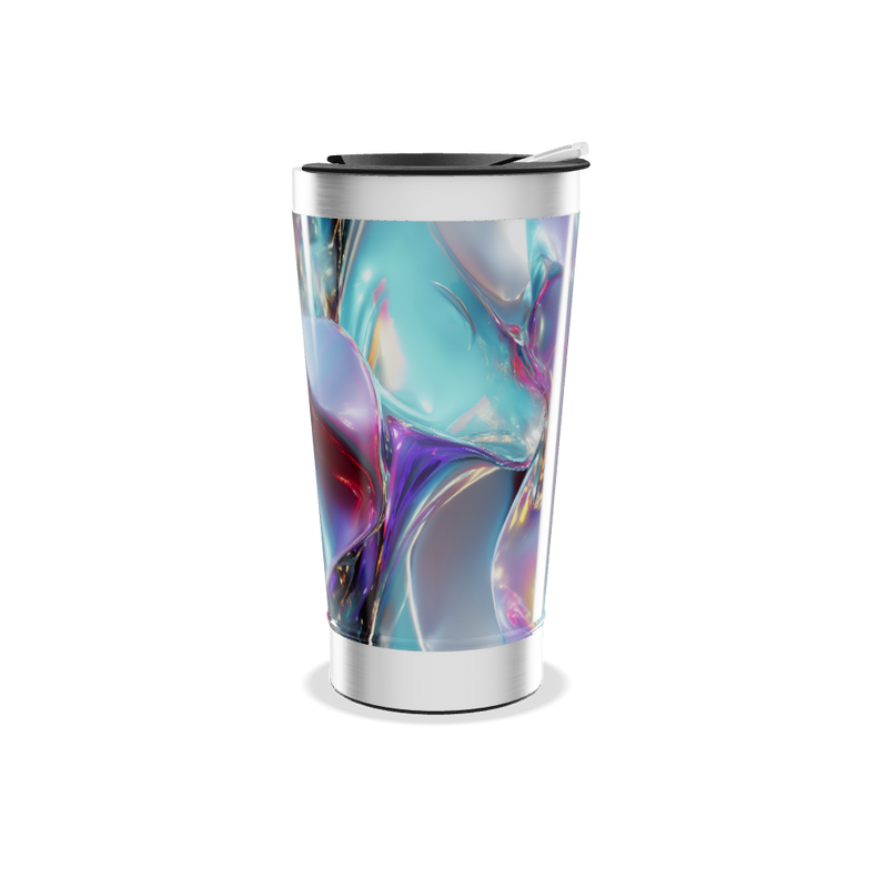 Copo Térmico - Aço Inox Holográfico