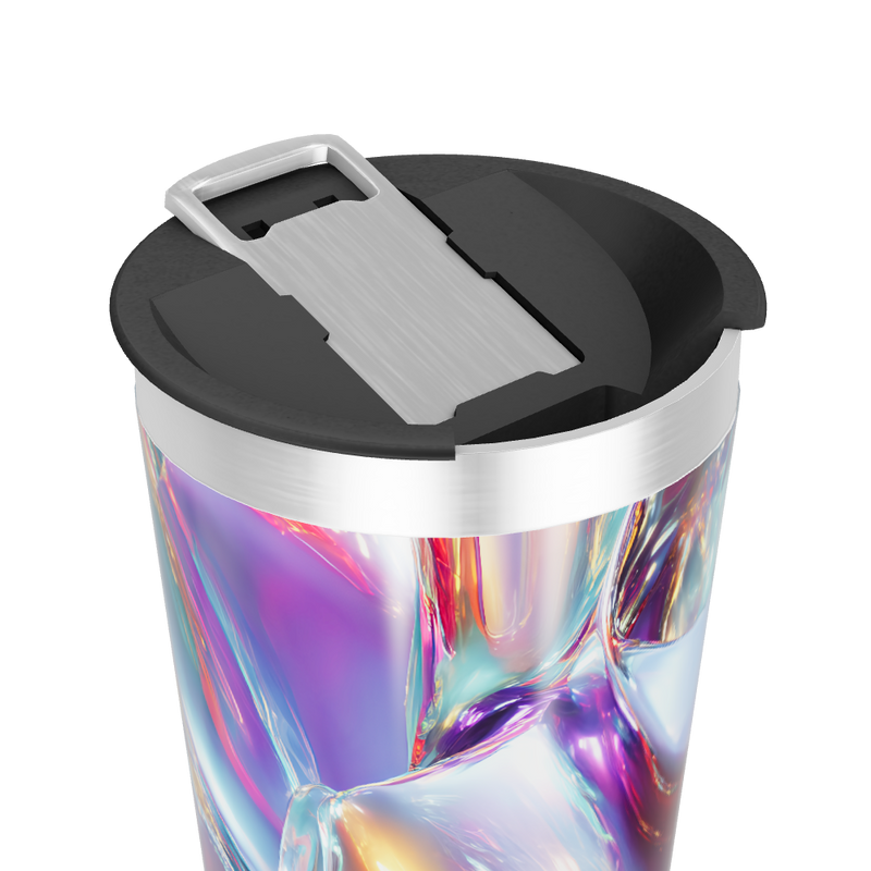 Copo Térmico - Aço Inox Holográfico