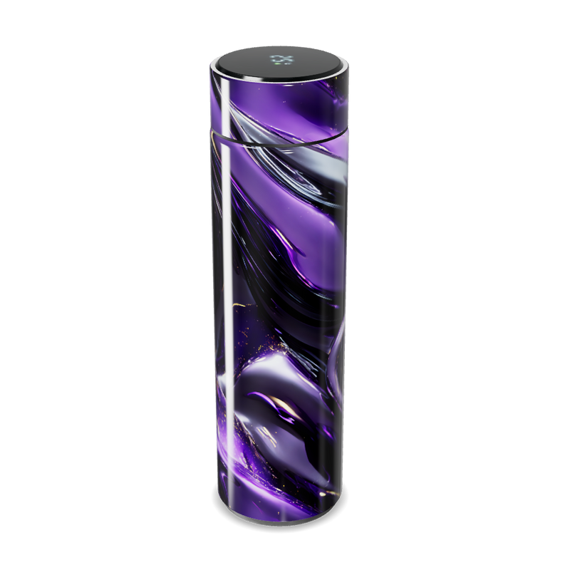 Garrafa Térmica Touch - Roxa Digital Led