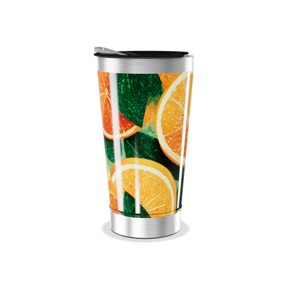 Copo Térmico - Estampa Frutas Cítricas