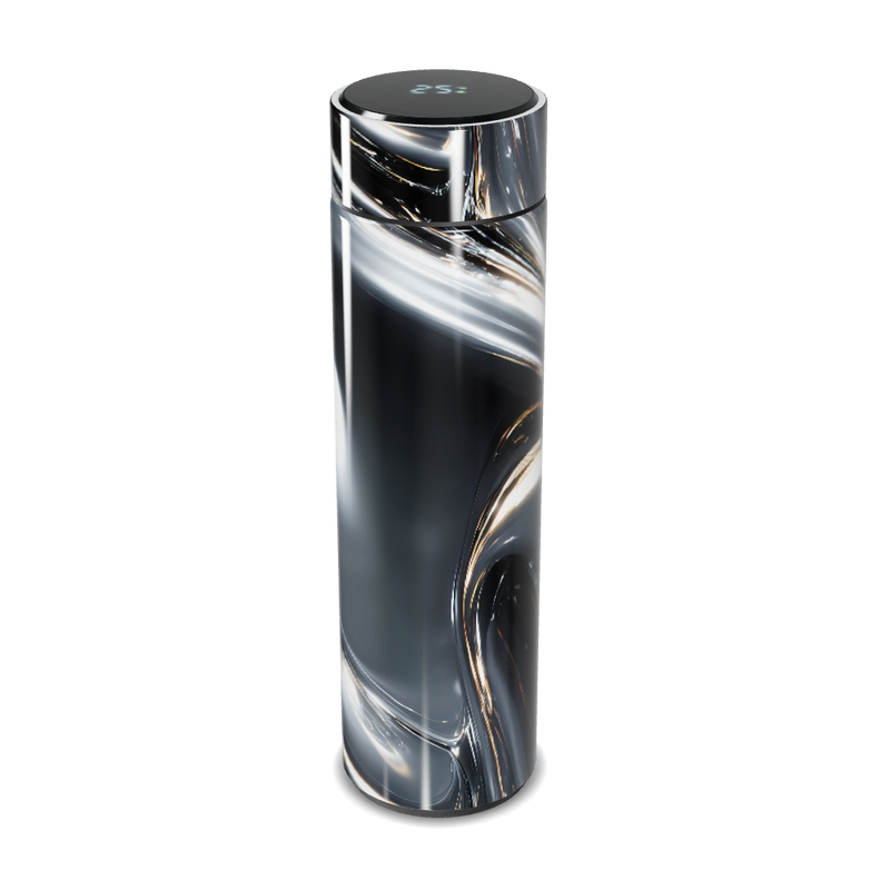 Garrafa Térmica Touch - Aço Inox Marmorizada