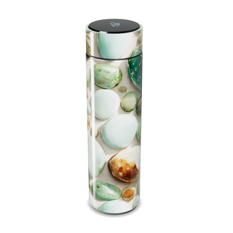 Garrafa Térmica Touch - Pedras Verdes