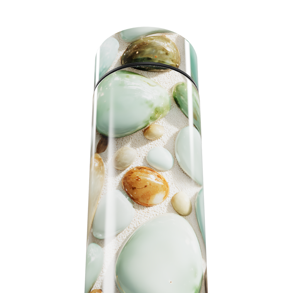 Garrafa Térmica Touch - Pedras Verdes