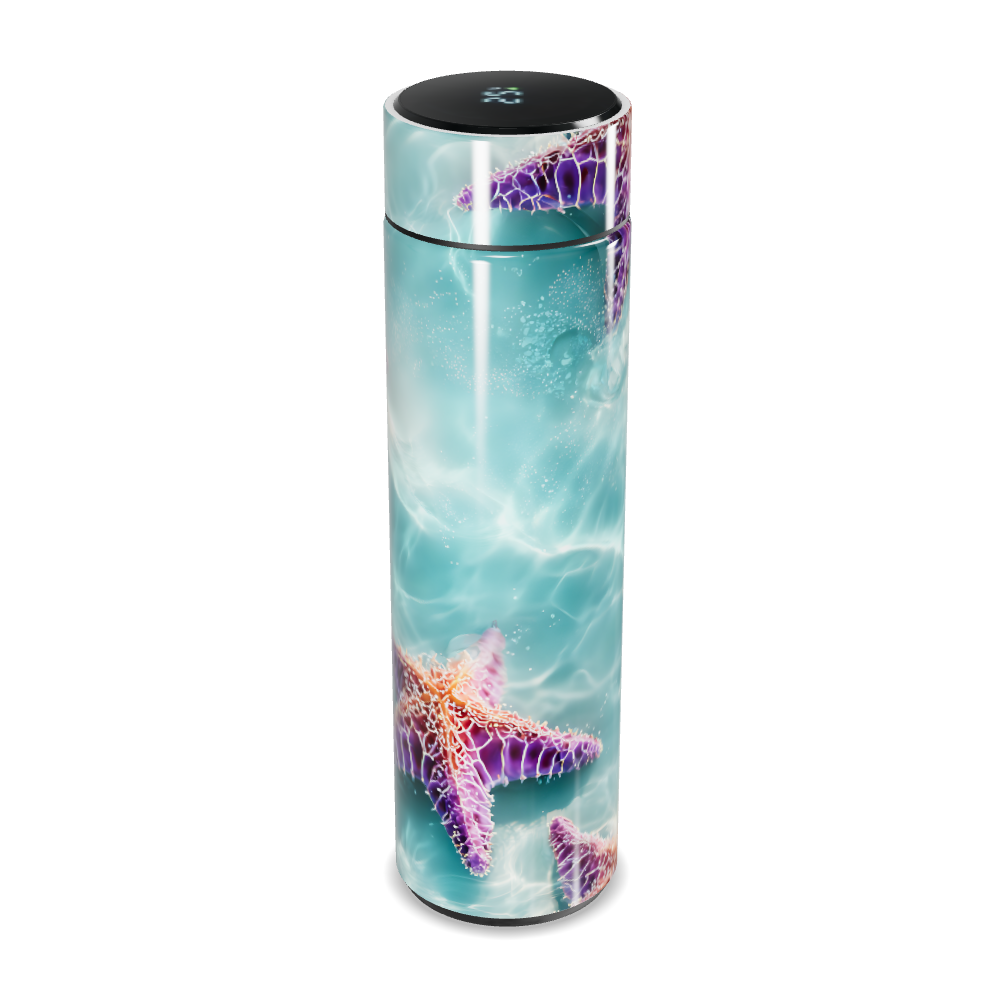 Garrafa Térmica Touch - Com Estampa Estrela do Mar