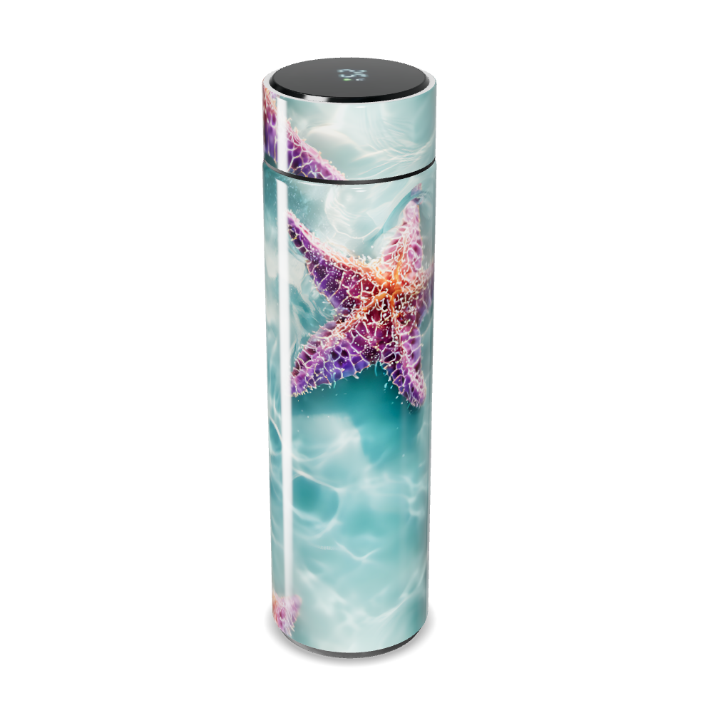 Garrafa Térmica Touch - Com Estampa Estrela do Mar