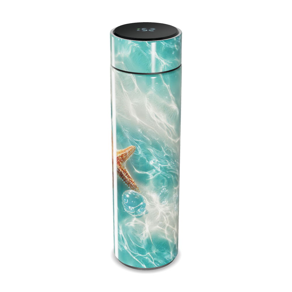 Garrafa Térmica Touch - Estampa Estrelas do Mar