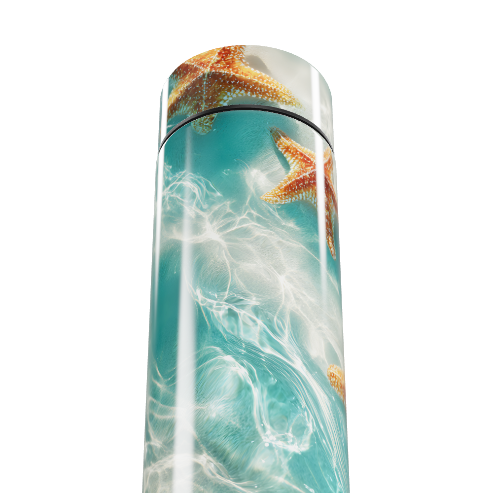 Garrafa Térmica Touch - Estampa Estrelas do Mar