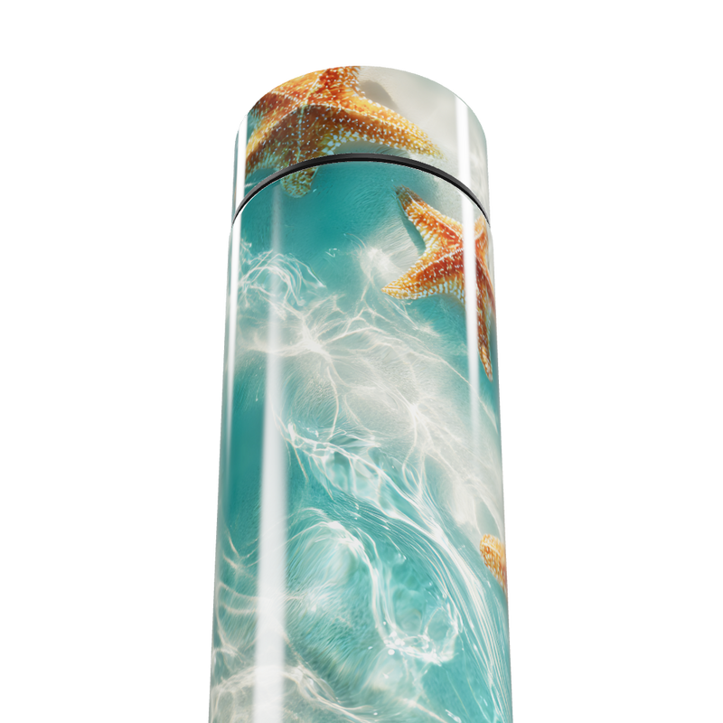 Garrafa Térmica Touch - Estampa Estrelas do Mar