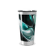 Copo Térmico - Verde Abstrato Aço Inox