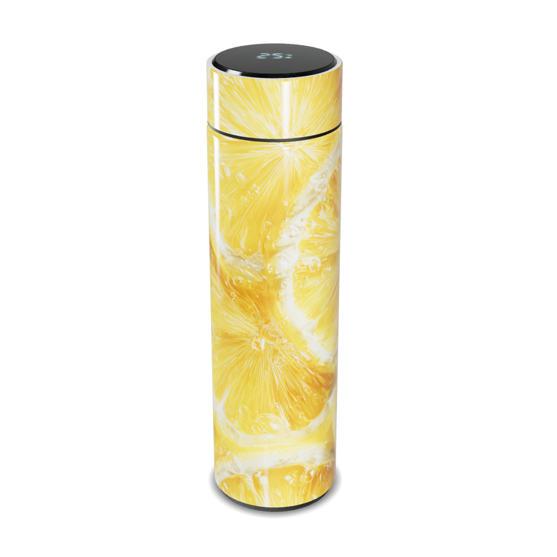Garrafa Térmica Touch - Estampa Limão Amarelo