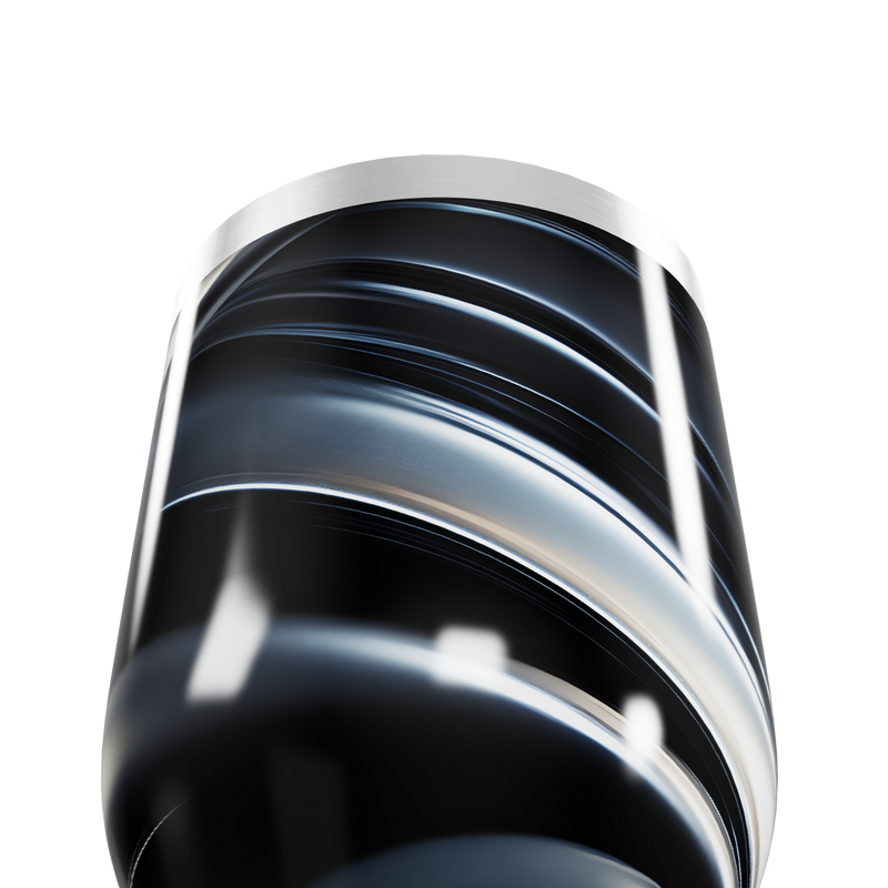 Copo Térmico Slim - Preto com Listras