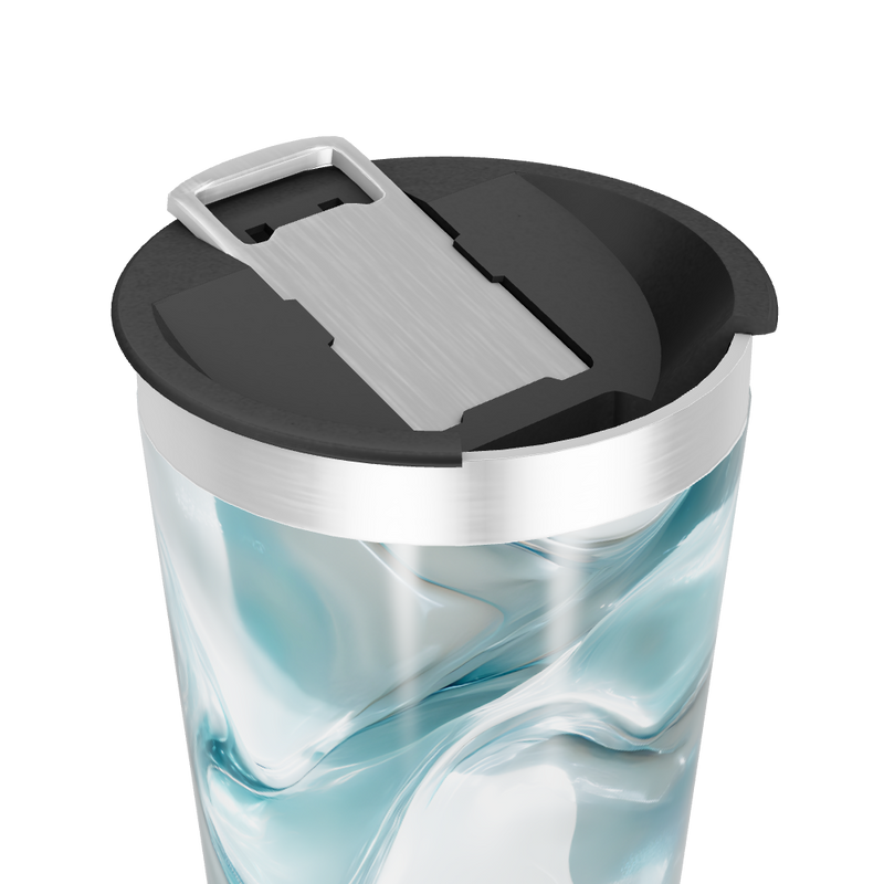 Copo Térmico - Azul Marmorizado Aço