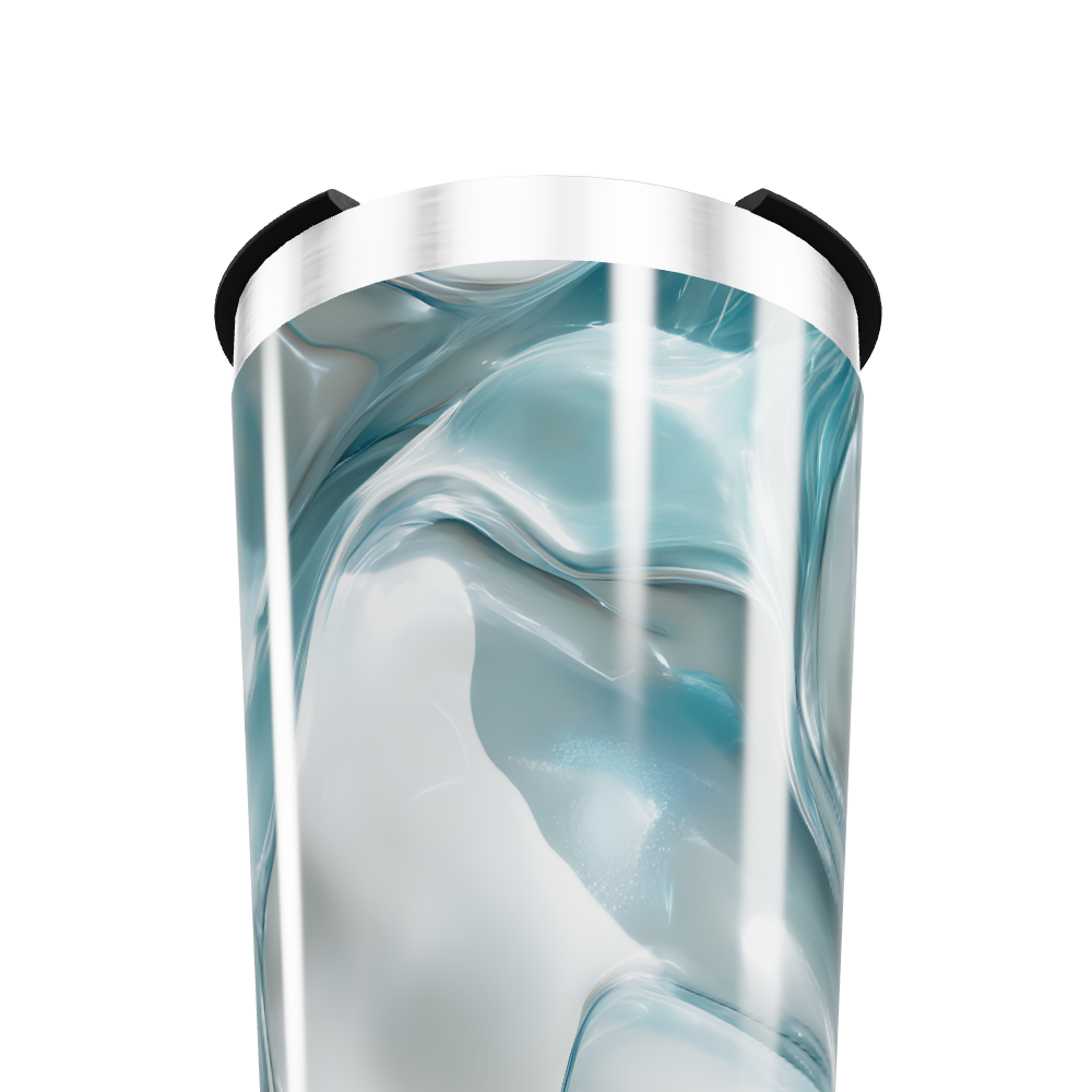 Copo Térmico - Azul Marmorizado Aço