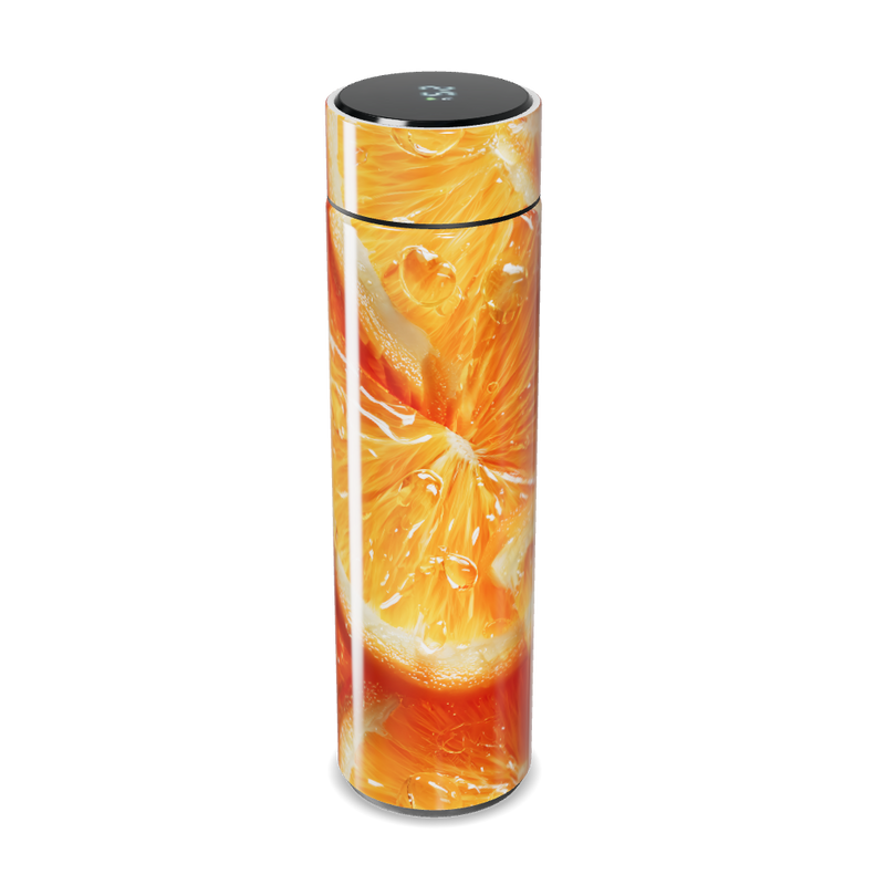 Garrafa Térmica Touch - Estampa Laranja Digital