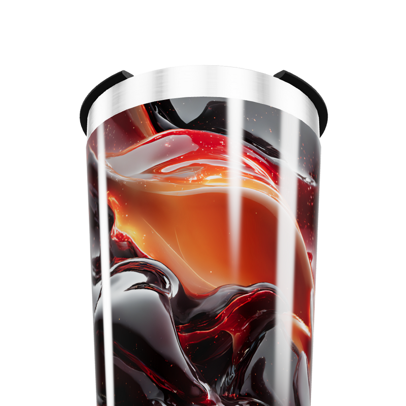 Copo Térmico - Design Abstrato Colorido