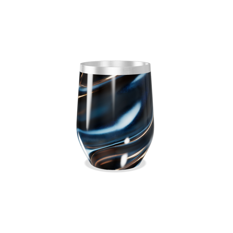 Copo Térmico Slim - Preto Metálico Aço Inox