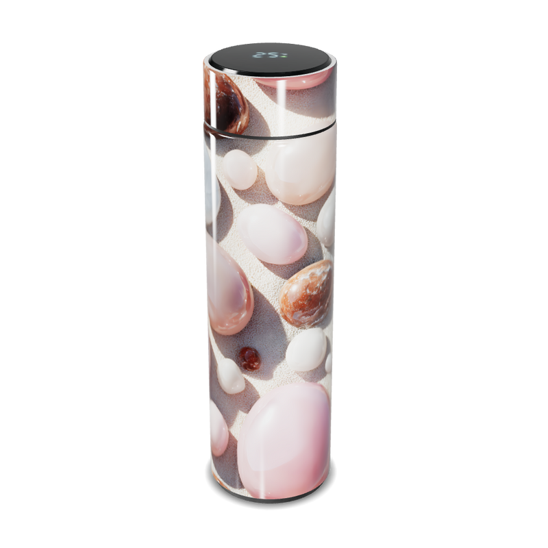 Garrafa Térmica Touch - Estampa Pedras Coloridas