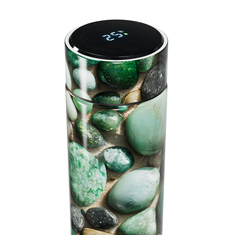 Garrafa Térmica Touch - Pedras Coloridas