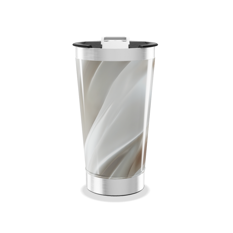 Copo Térmico - Inox com Estampa Marmorizada