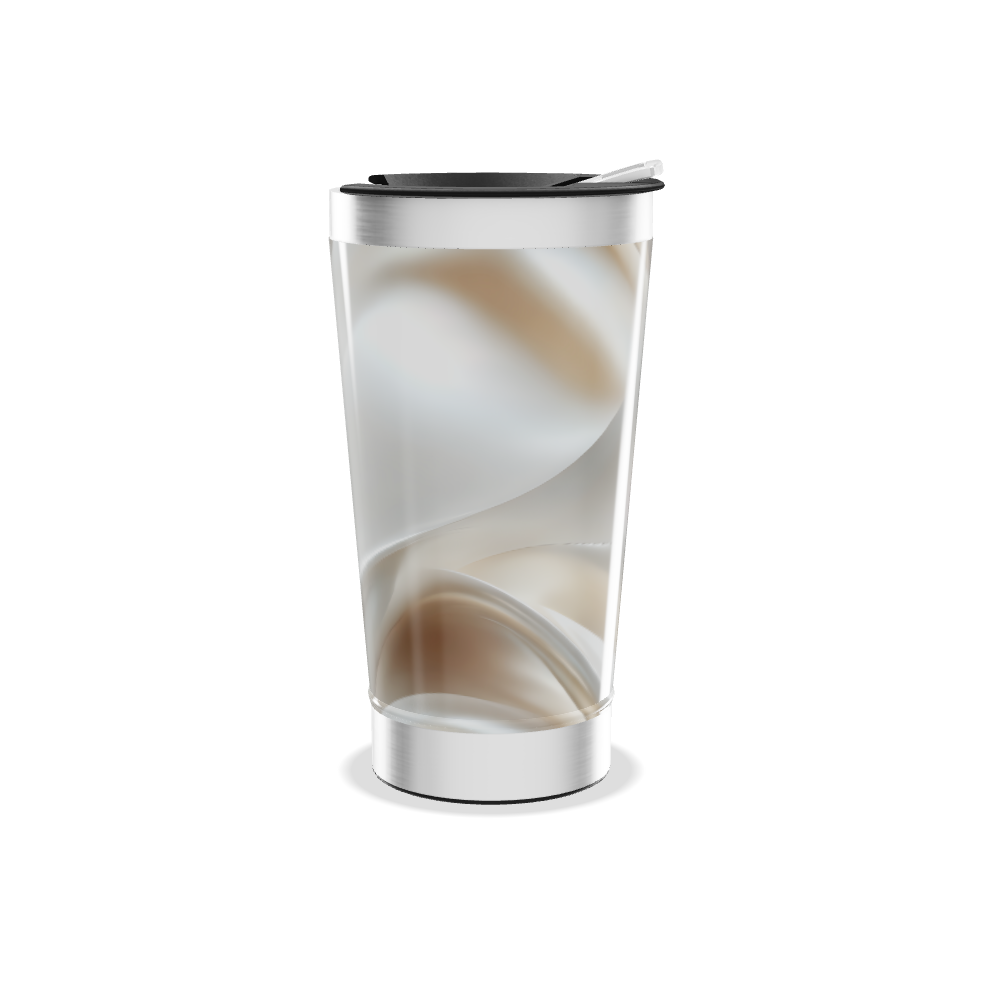 Copo Térmico - Inox com Estampa Marmorizada