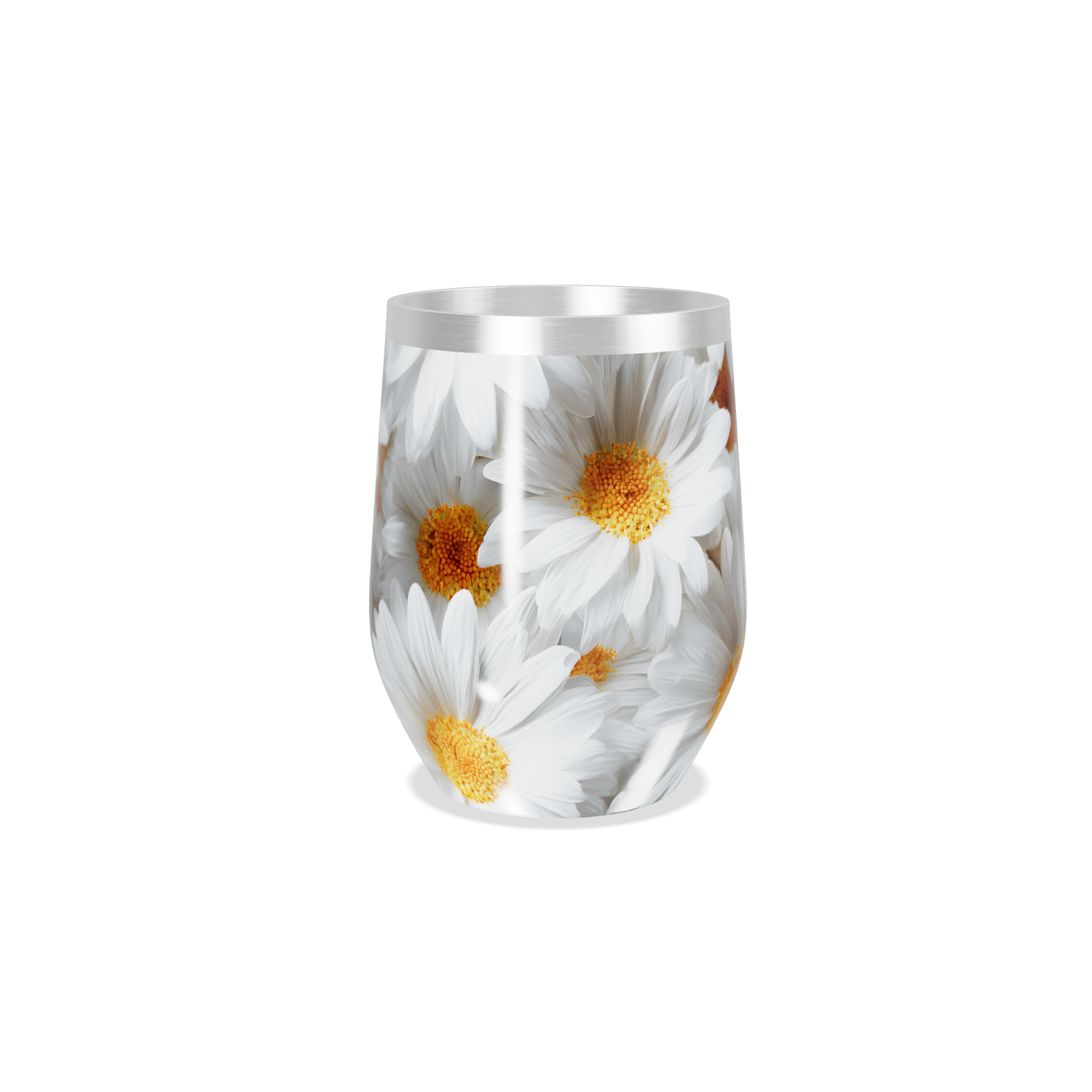 Copo Térmico Slim - Flores Margaridas