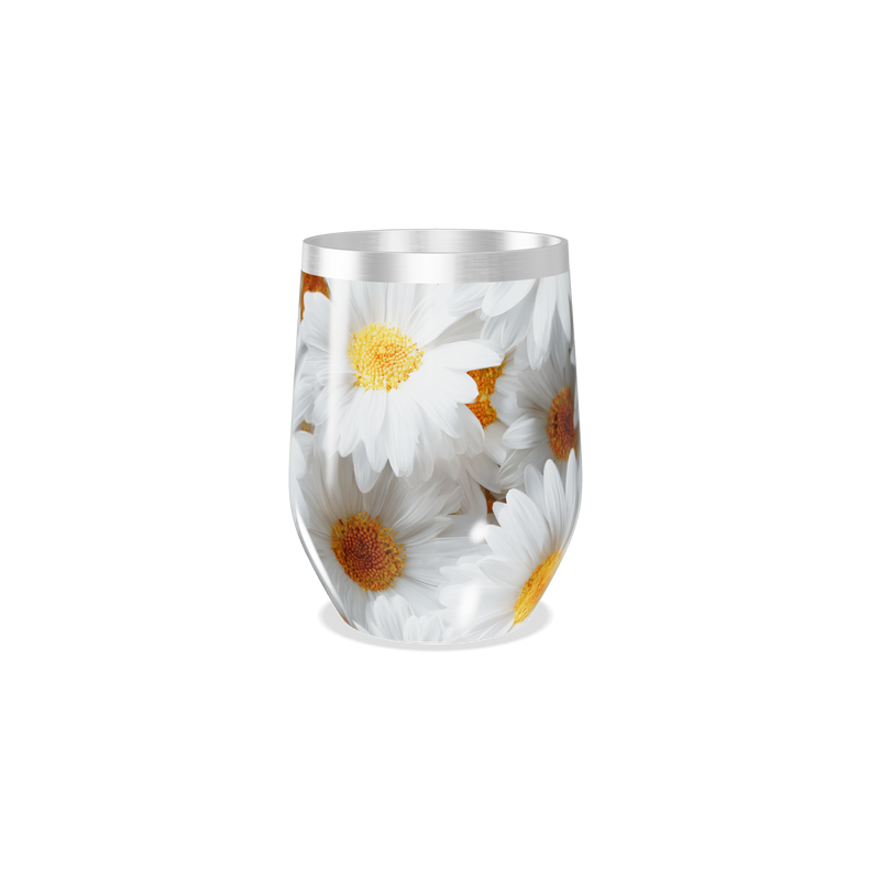 Copo Térmico Slim - Flores Margaridas