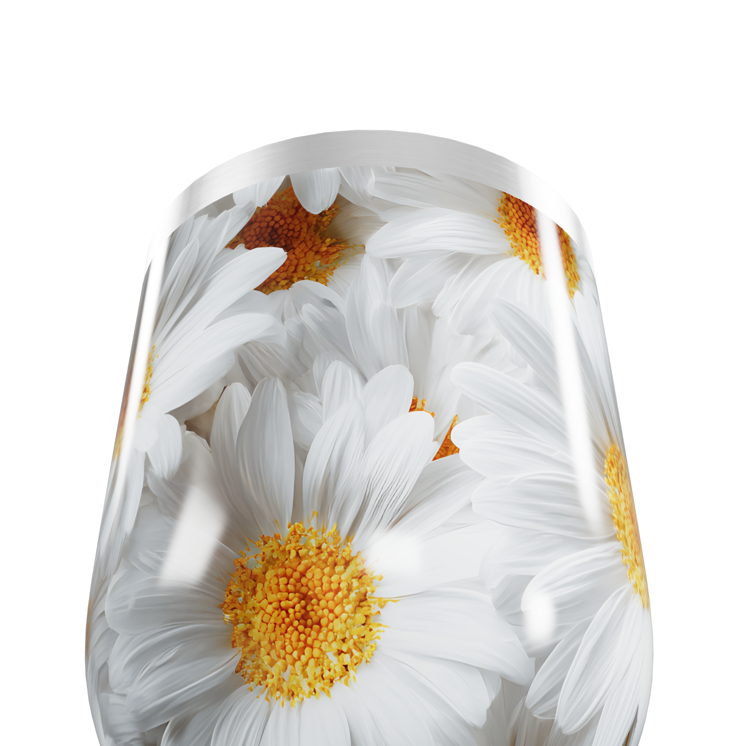 Copo Térmico Slim - Flores Margaridas