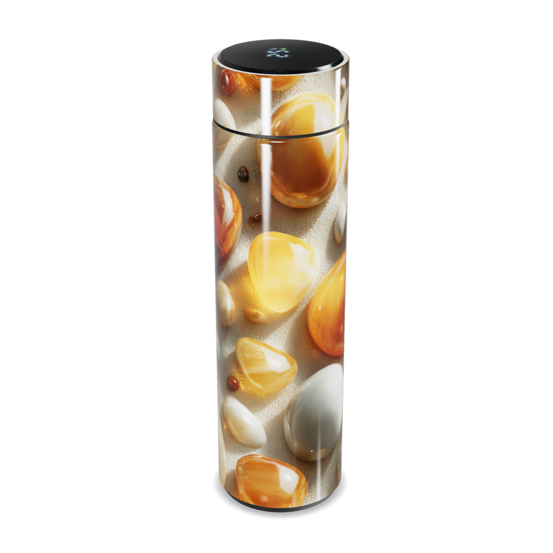 Garrafa Térmica Touch - Design com Pedras Naturais