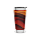 Copo Térmico - Estampa Abstrata Laranja
