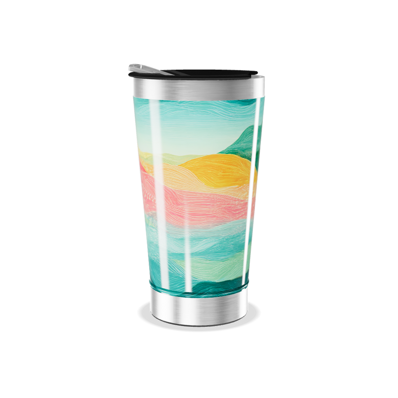 Copo Térmico - Estampa Colorida