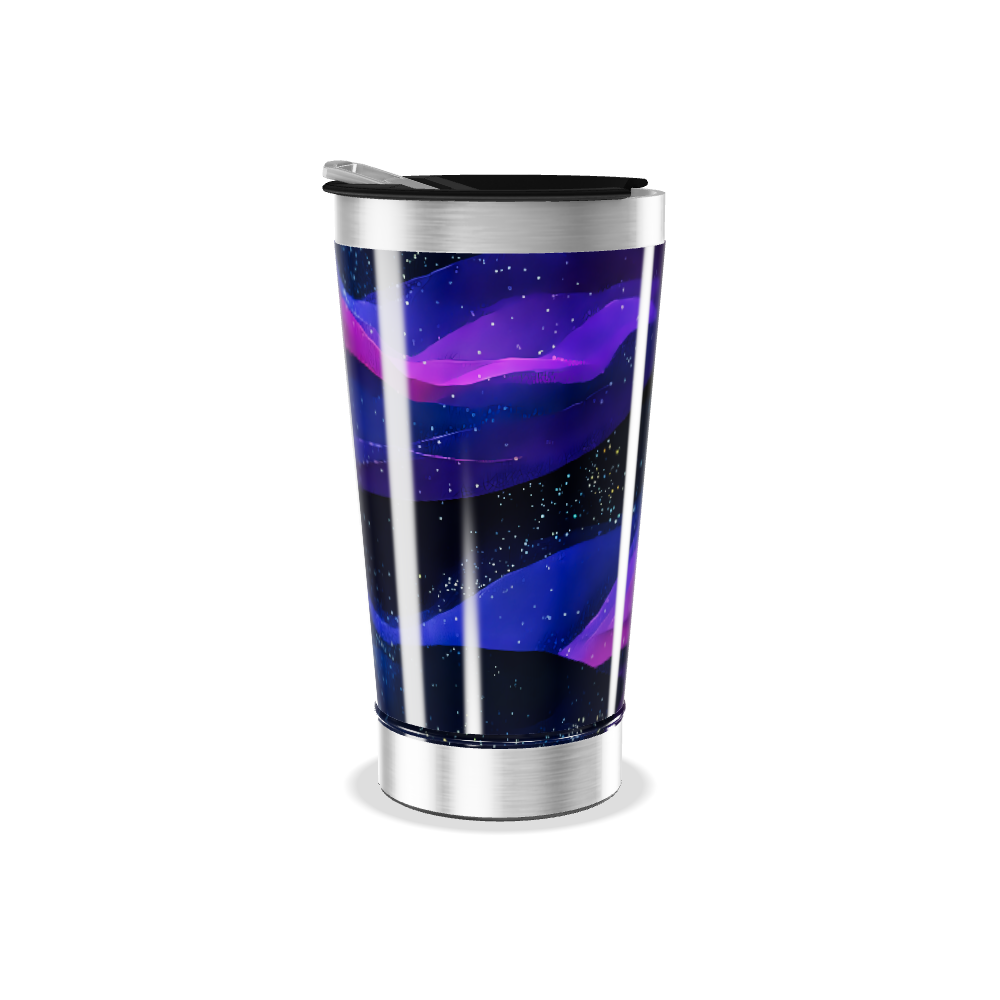 Copo Térmico - Estampa Galáxia Aço Inox
