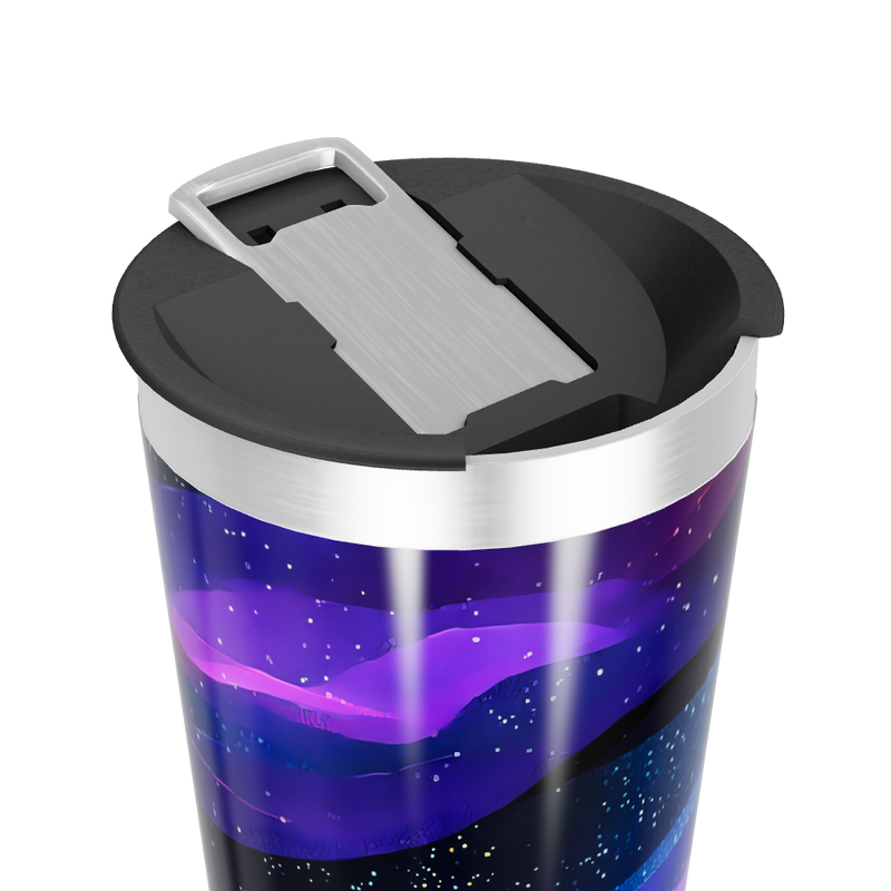 Copo Térmico - Estampa Galáxia Aço Inox