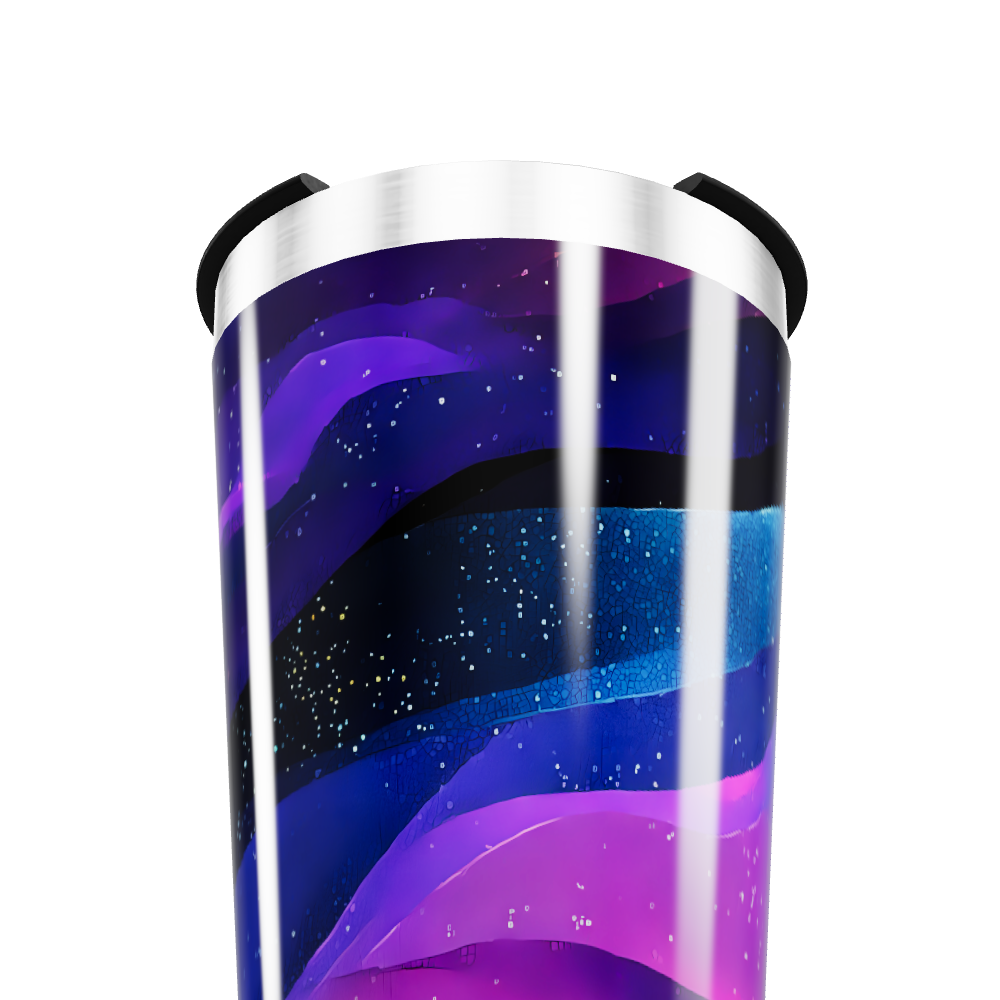 Copo Térmico - Estampa Galáxia Aço Inox